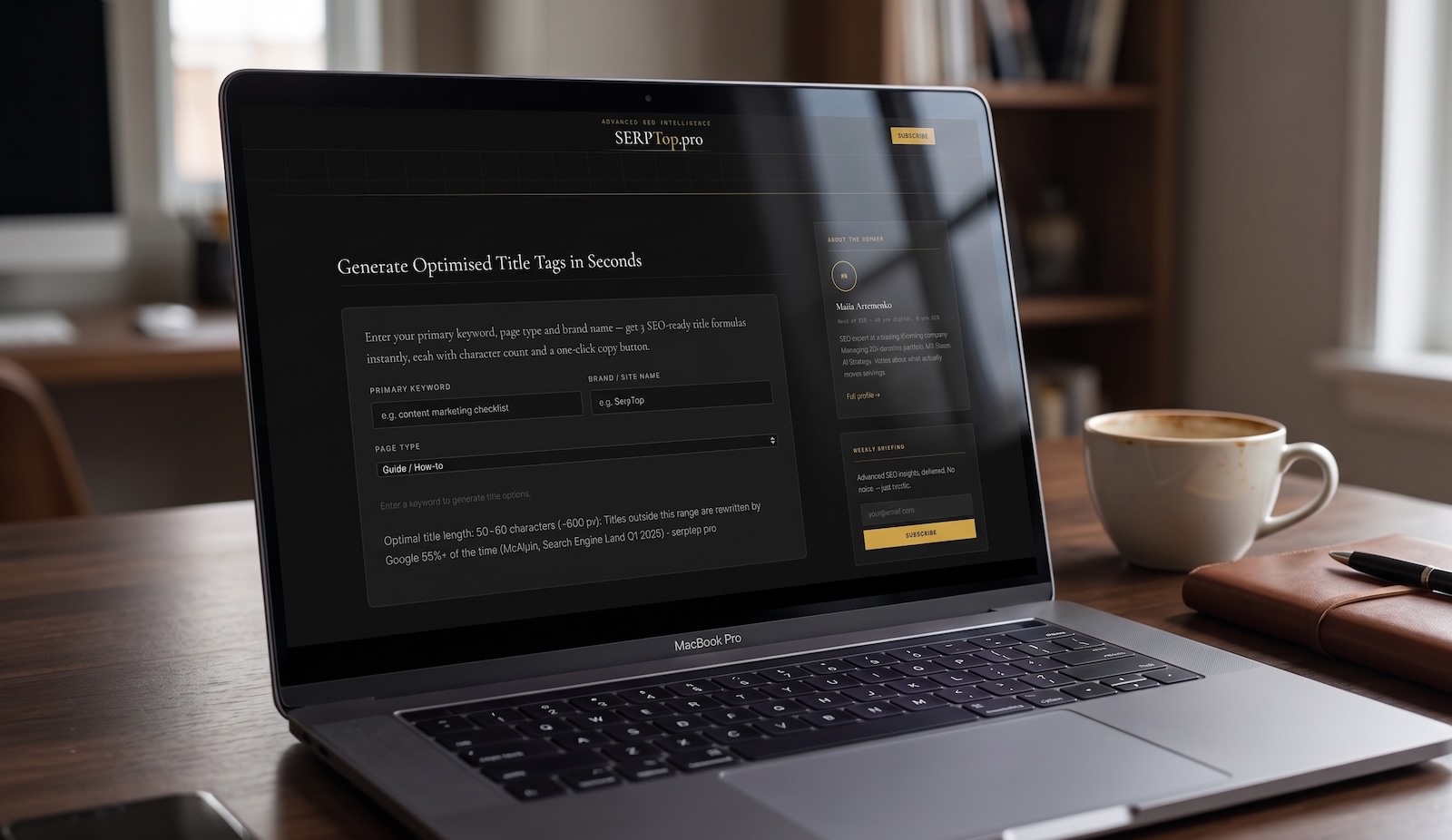 Title Tag Generator – 5 SEO-Ready Formulas Instantly 