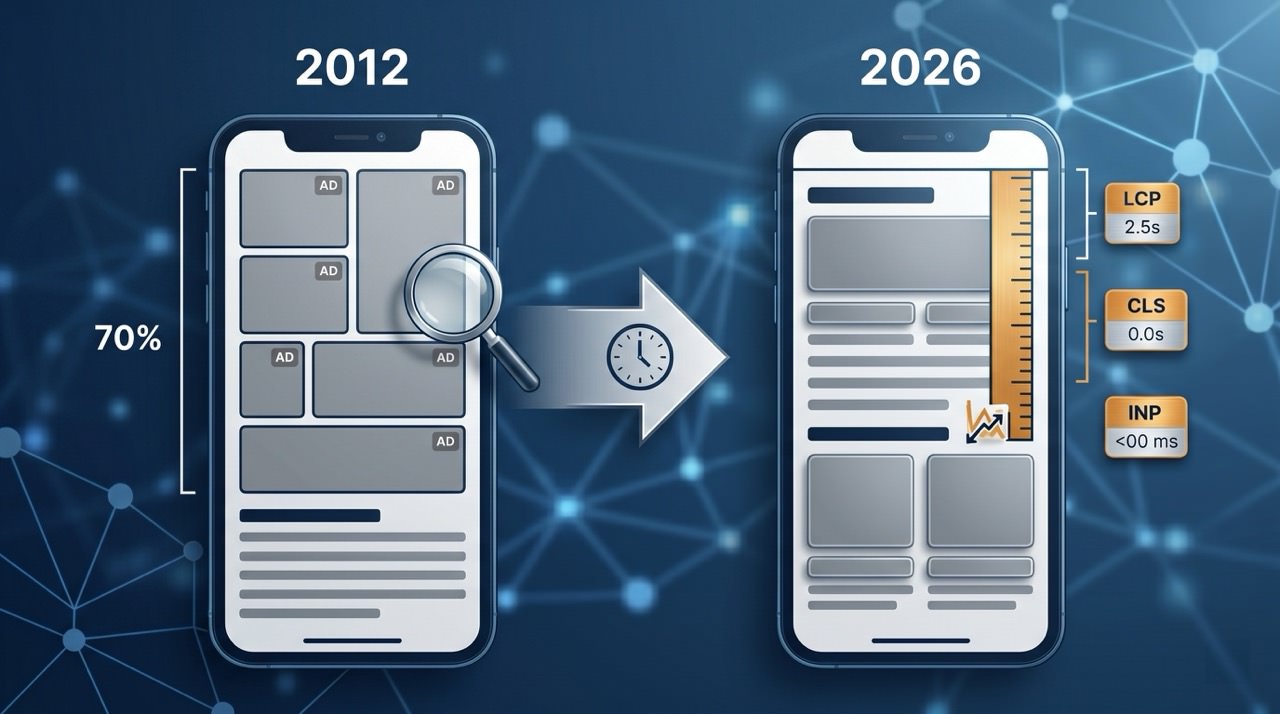 The Page Layout Algorithm in 2026: Why “Top Heavy” Became Core Web Vitals
